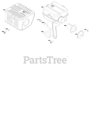 Briggs & Stratton 12V332-0125-F1 - Briggs & Stratton Horizontal Engine Exhaust Group