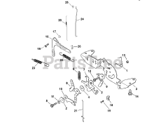 Cub Cadet LTX 1050 KH (13AQ91AP056) - Cub Cadet 50" Lawn Tractor (2013) Kohler SV725-3021 Engine Controls