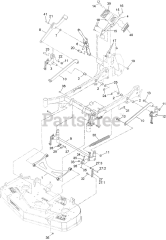 Exmark STS730GKA52400 - Exmark 52" Staris S-Series Stand-On Mower, Kaw (SN: 408644346 - 411294211) (Rev A) (2021)