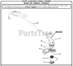 Homelite 10252 EGC - Homelite Expert Gardner String Trimmer General Assembly