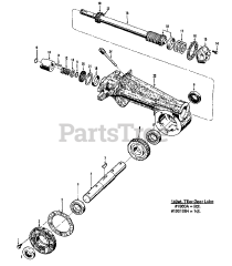 Troy-Bilt 12089 - Troy-Bilt Horse Rear-Tine Tiller (SN: 120890100101 & Above) TILLER ATTACHMENT TRANSMISSION ASSEMBLIES
