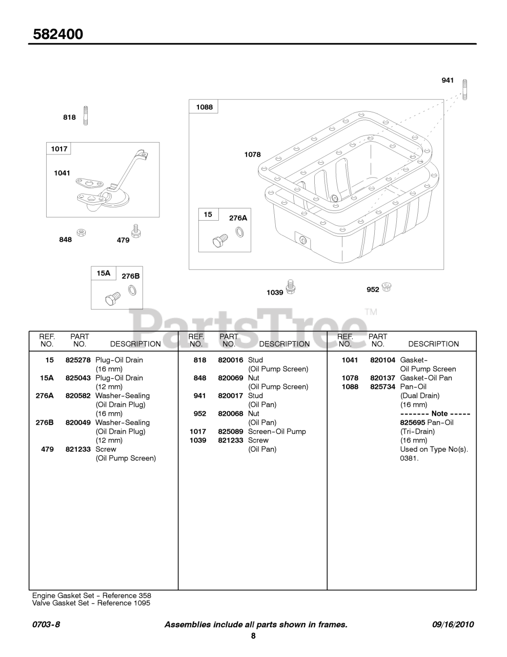 Briggs & Stratton 582447-0224