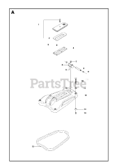 Husqvarna DS 250 Single Speed - Husqvarna Drill System (2013-01) BASE PLATE