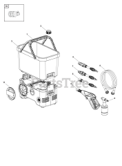 Snapper 80112676 - Snapper 18V Single Pressure Washer Pressure Washer Unit