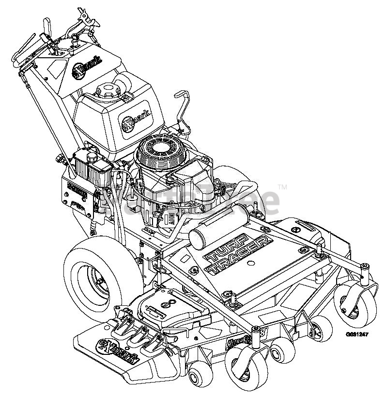 Exmark TTS600GKA523E0 - Exmark 52