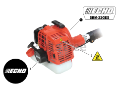 Echo SRM-22 GES - Echo String Trimmer (SN: S55822001001 - S55822999999)