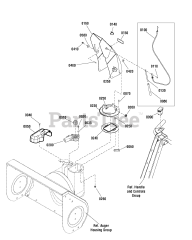 Briggs & Stratton 1227 MD (1696562-00) - Briggs & Stratton 27" Snow Thrower, 11.5 Gross TP (2015)