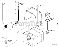 Echo PB-755 T - Echo Backpack Blower (SN: P07013001001 - P07013999999)