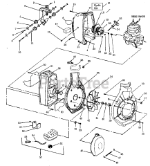 Weed Eater 925 - Weed Eater Blower BLOWER ASSEMBLY