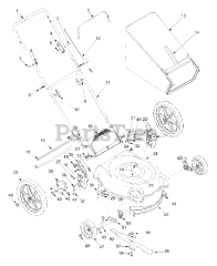 Bolens 11A-584E765 - Bolens Walk-Behind Mower (2004)