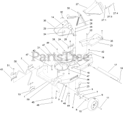 Toro 22198 - Toro 21" Heavy-Duty Recycler Walk-Behind Mower (SN: 313000001 - 313999999) (2013)