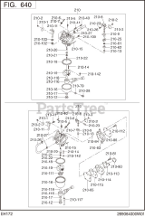 Subaru Robin EH172B02100 (EH17-2) - Subaru Robin Engine