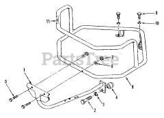 Troy-Bilt 0360 - Troy-Bilt Horse Silver Rear-Tine Tiller