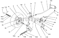 Toro 72102 (269-H) - Toro Lawn & Garden Tractor (SN: 069000001 - 069999999) (1996)