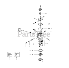 Poulan TE 450 - Poulan String Trimmer Carburetor Assembly P/N 530069754