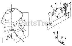 Echo SRM-270 U - Echo Brush Cutter (SN: 36001001 - 36999999)