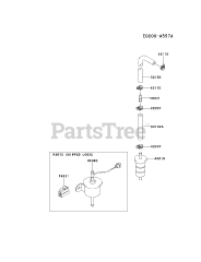 Kawasaki FD620D-FS13 - Kawasaki Engine FUEL-TANK/FUEL-VALVE