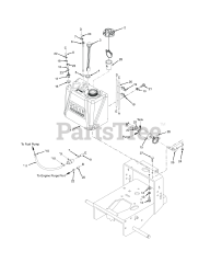 Scag SW48V-14FS - Scag 48" Walk-Behind Mower, 14hp Kawasaki (SN: T7800001 - T7899999) SW FUEL SYSTEM