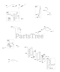 Briggs & Stratton 91412-0120-E1 - Briggs & Stratton Horizontal Engine
