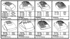 Turf Power 115-084A095 - Turf Power Walk-Behind Mower (1995) (Cenex) Engine Shrouds