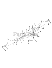 Cub Cadet 19A70003 (19A70003000) - Cub Cadet 42" Lawn Striper General Assembly