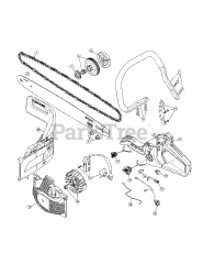 Craftsman 316.380980 (41AY462S799) - Craftsman Chainsaw (Sears)