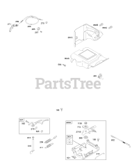 Briggs & Stratton 21B414-0017-E1 - Briggs & Stratton Horizontal Engine Controls, Governor Spring