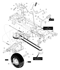 Murray 38519x58B - Murray 38" Lawn Tractor (2000)