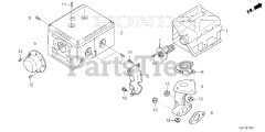 Honda FRC800 K1 A (FAHJ) - Honda 20" Tiller, Made in Japan (SN: FAHJ-1100001 - FAHJ-9999999) MUFFLER (FRC800K1)