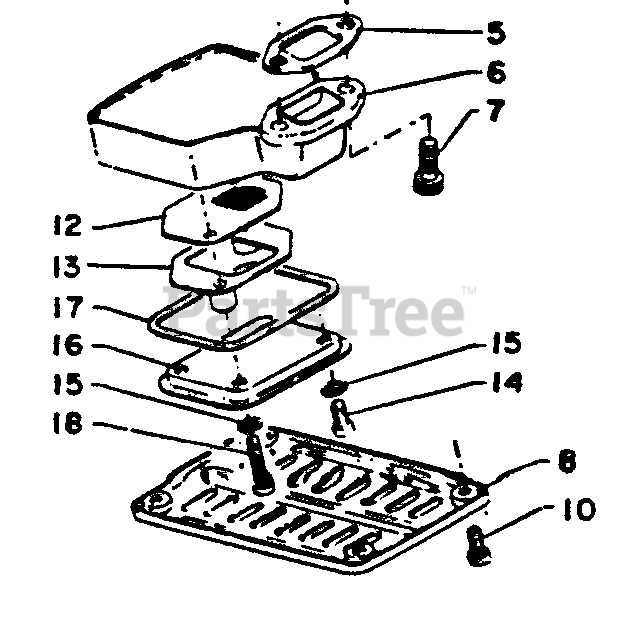 Echo CS302 Echo Chainsaw Exhaust, Spark Arrestor Parts Lookup with