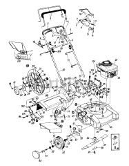 Yard Machines 12A-528N000 - Yard Machines Walk-Behind Mower (1997)