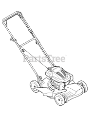 MTD 12A-26MY295 - MTD Pro Walk-Behind Mower (2007)