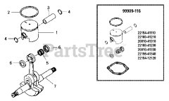 Shindaiwa 285 s - Shindaiwa Chainsaw Piston