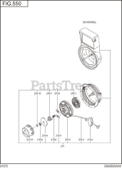 Subaru Robin DY272DD5470 (DY27-2) - Subaru Robin Engine, Diesel 550 Cooling &amp; Starting