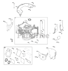Briggs & Stratton 54E677-0004-J1 - Briggs & Stratton Vertical Engine Cylinder Group