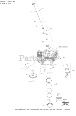 Kohler PCV680-3000 - Kohler Command PRO EFI Propane Engine, Basic Version, 22hp, 16.4kW 02 CrankCase