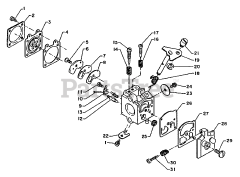 Echo PB-400 E - Echo Backpack Blower (SN: 249242 - 999999)