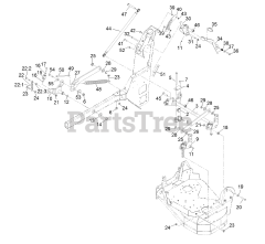 Exmark VTS541CKA36300 - Exmark 36" Vantage S-Series Stand-On Mower, Kawasaki FS541V (SN: 402082300 - 404314158) (2018)