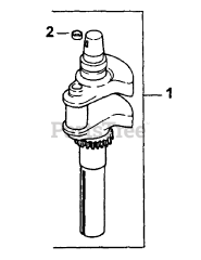 MTD MMZ-2560 - MTD Pro Zero-Turn Mower Kohler Engine Crankshaft