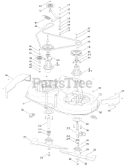 Toro 74560 (DH 140) - Toro Lawn Tractor (SN: 316000001 - 316999999) (2016)