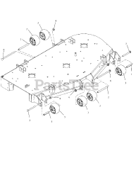 Gravely 992296 (Pro-Turn 260) - Gravely Pro-Turn 60" Zero-Turn Mower, Yamaha MX (SN: 075000 - 079999)