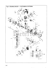 RedMax CHT 2300 B - RedMax Hedge Trimmer (SN: 503269 - 507004) (1995-01)