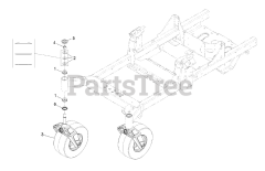 Exmark RZX921GKA604A3 - Exmark 60" Radius X-Series Zero-Turn Mower, Kawasaki FX921V (SN: 416150475 - 417930745) (Rev B) (2024)