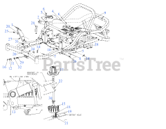 Cub Cadet ZT1-50 KW FAB (17RIEACZ010) - Cub Cadet Ultima 50" Zero-Turn Mower, Fab Deck, Kawasaki (2019) Deck Lift