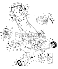 Lawn Pro 110-506R092 - Lawn Pro Walk-Behind Mower (1990) (Price Savers)