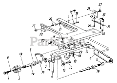 MTD 1240985 (123-265D702) - MTD Walk-Behind Mower (1993) (Builder's Square)