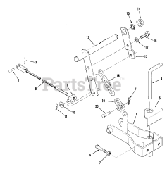 Toro 85514 - Toro Clevis Hitch (1978)