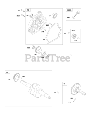Briggs & Stratton 246435-0111-B1 - Briggs & Stratton Horizontal Engine