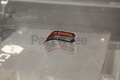 Snapper 24211 Decal  Blade Control