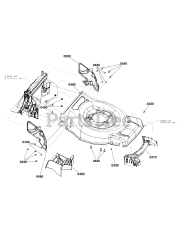 Snapper SP 90 (2691555-00) (12ABQ2BH707) - Snapper 23" Walk-Behind Mower, RWD Variable, 875 Series Briggs